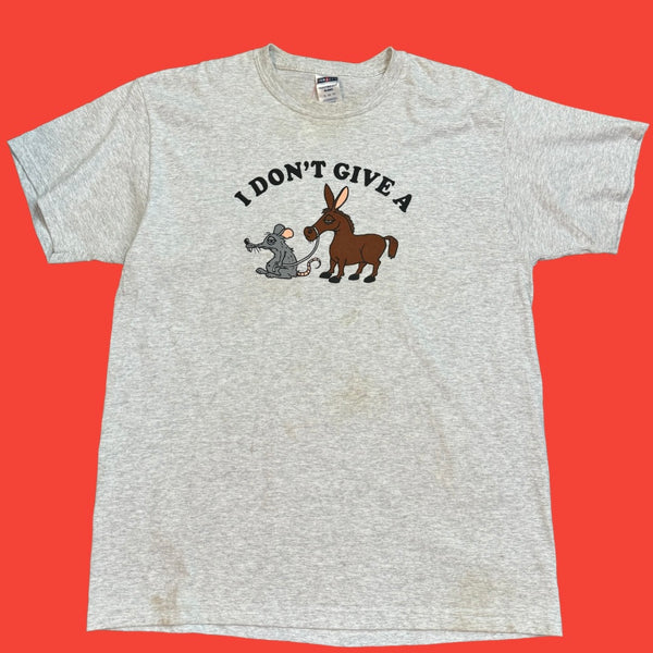 I Don’t Give A Rat’s Ass T-Shirt XL