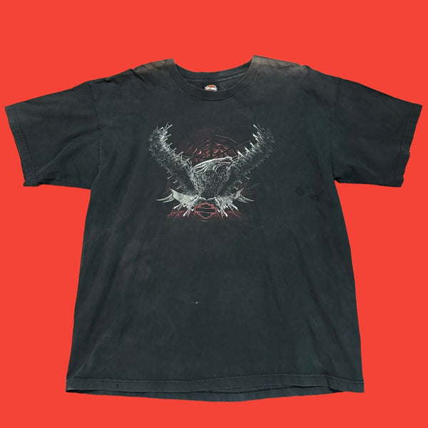 Harley Davidson Spiderweb Eagle T-Shirt 2XL