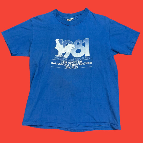 1981 Rooster Run T-Shirt L