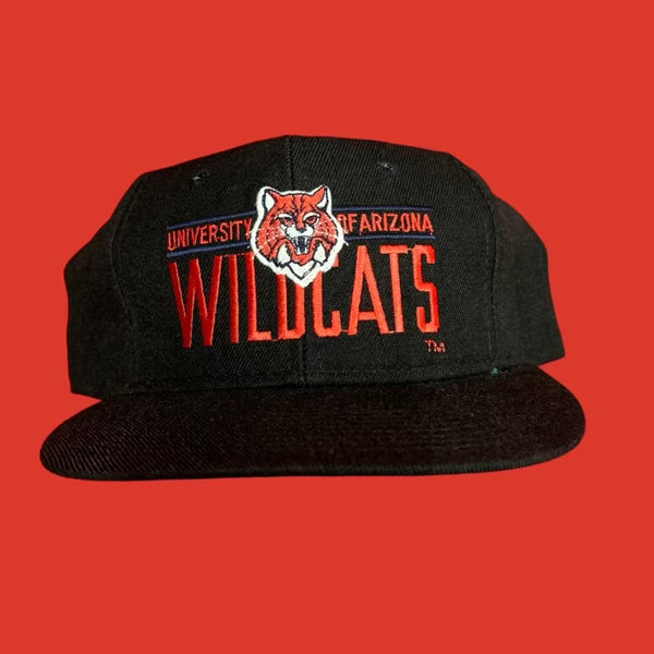U Of A University Of Arizona Wildcats Black Snapback