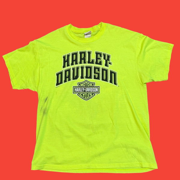 Harley Davidson Neon Tucson AZ T-Shirt XL