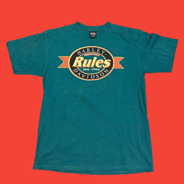 Harley Davidson Rules 1996 San Francisco T-Shirt XL