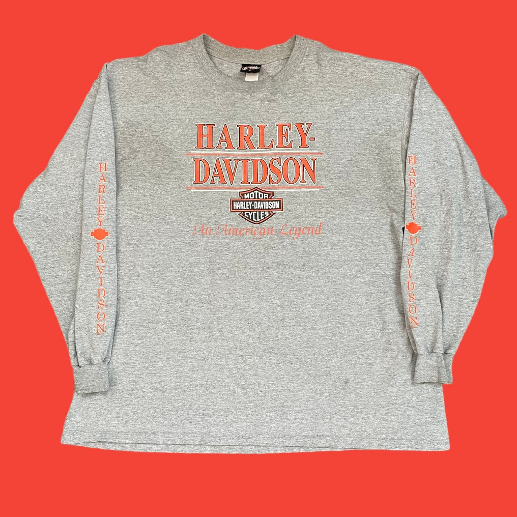 Harley Davidson An American Legend LongSleeve T-Shirt 3XL