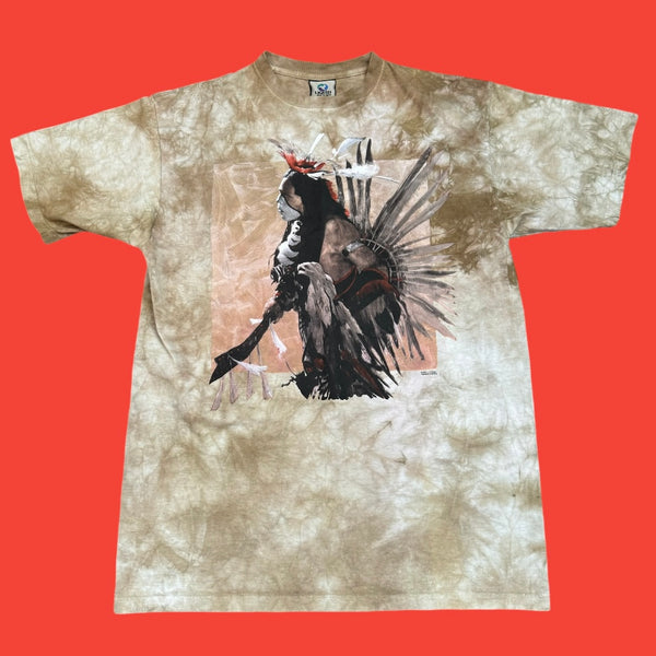 Liquid Blue Native American T-Shirt L