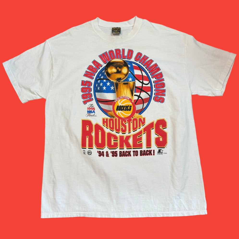 Houston Rockets 1995 Champions Starter T-Shirt 2XL