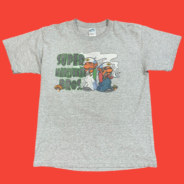 Super Marijuana Bros T-Shirt L