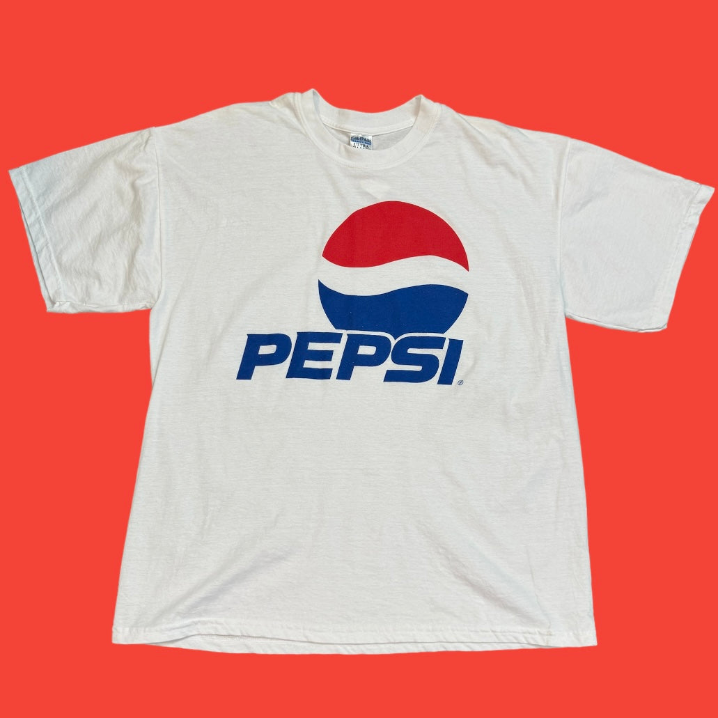 Pepsi Logo Y2K T-Shirt XL