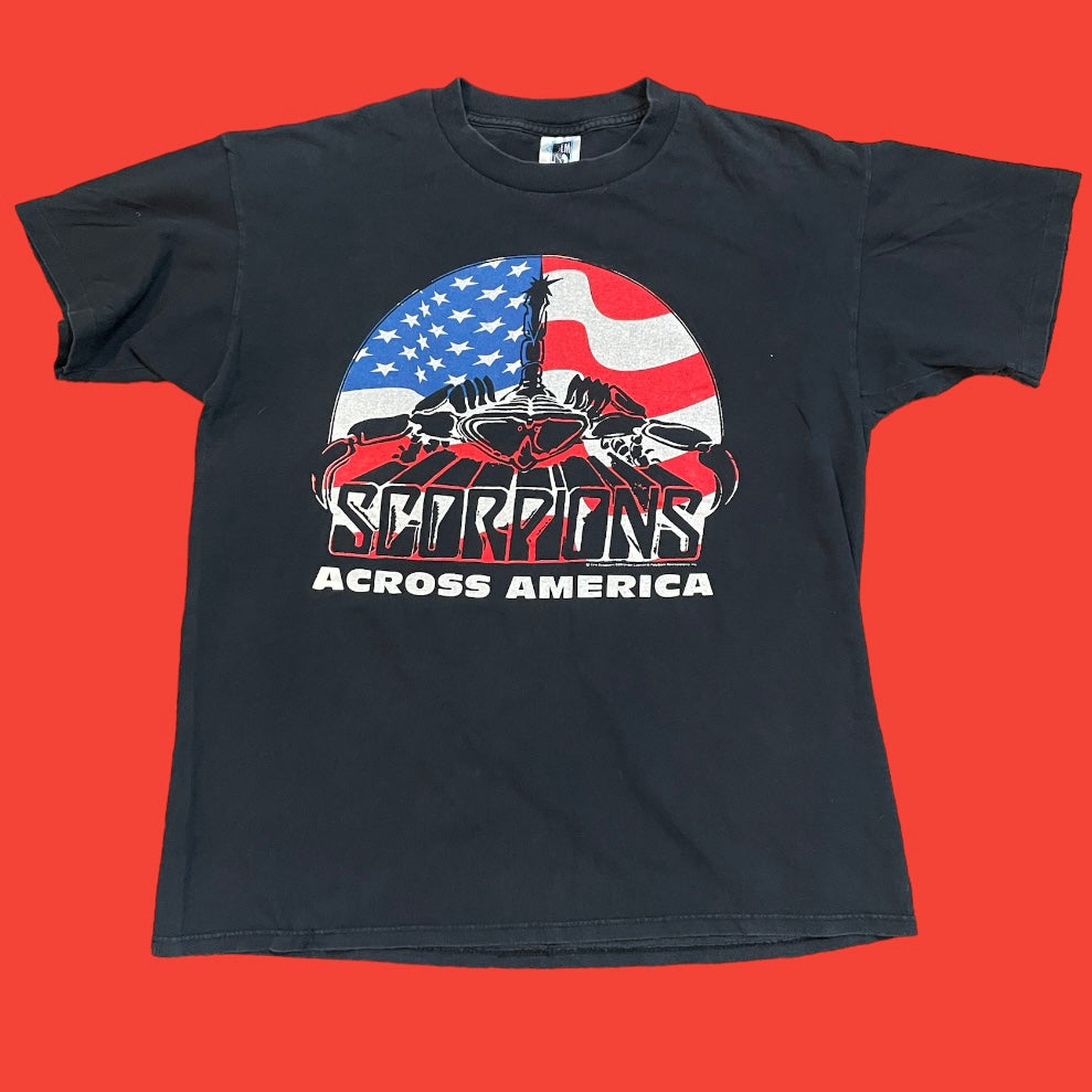 Scorpions 96 Across America Tour T-Shirt L