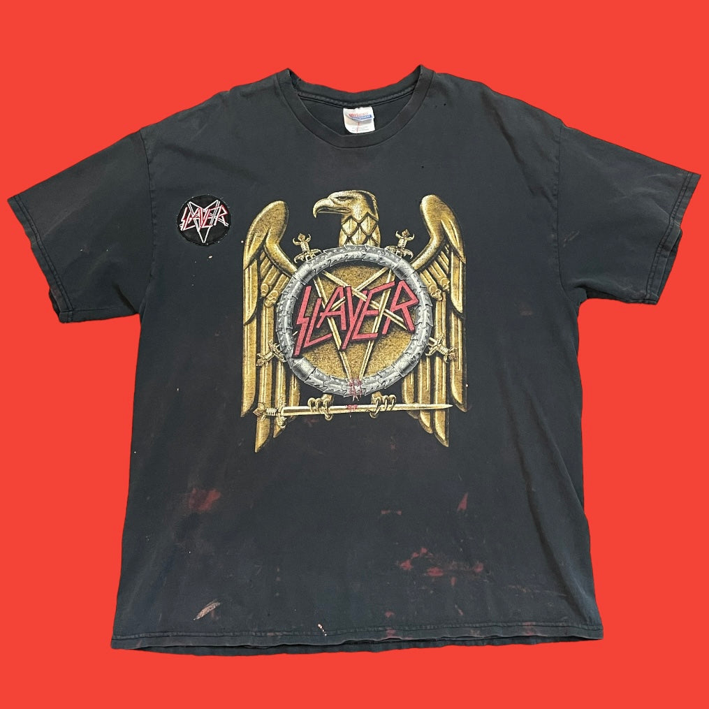 Slayer Patched 2004 Tour T-Shirt XL