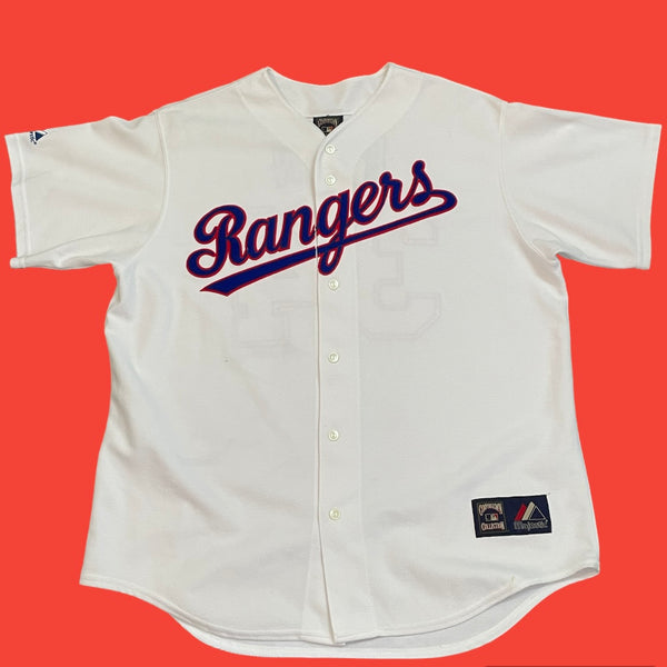 Ryan Texas Rangers Cooperstown Collection Majestic Jersey XL