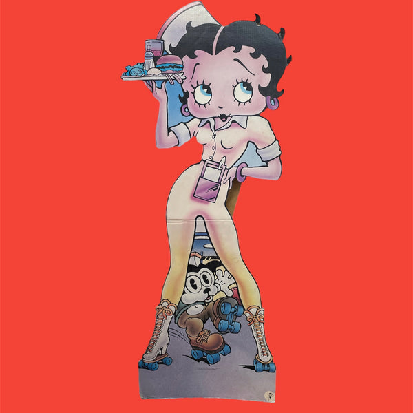 Betty Boop Diner Cardboard Standup 5FT Tall