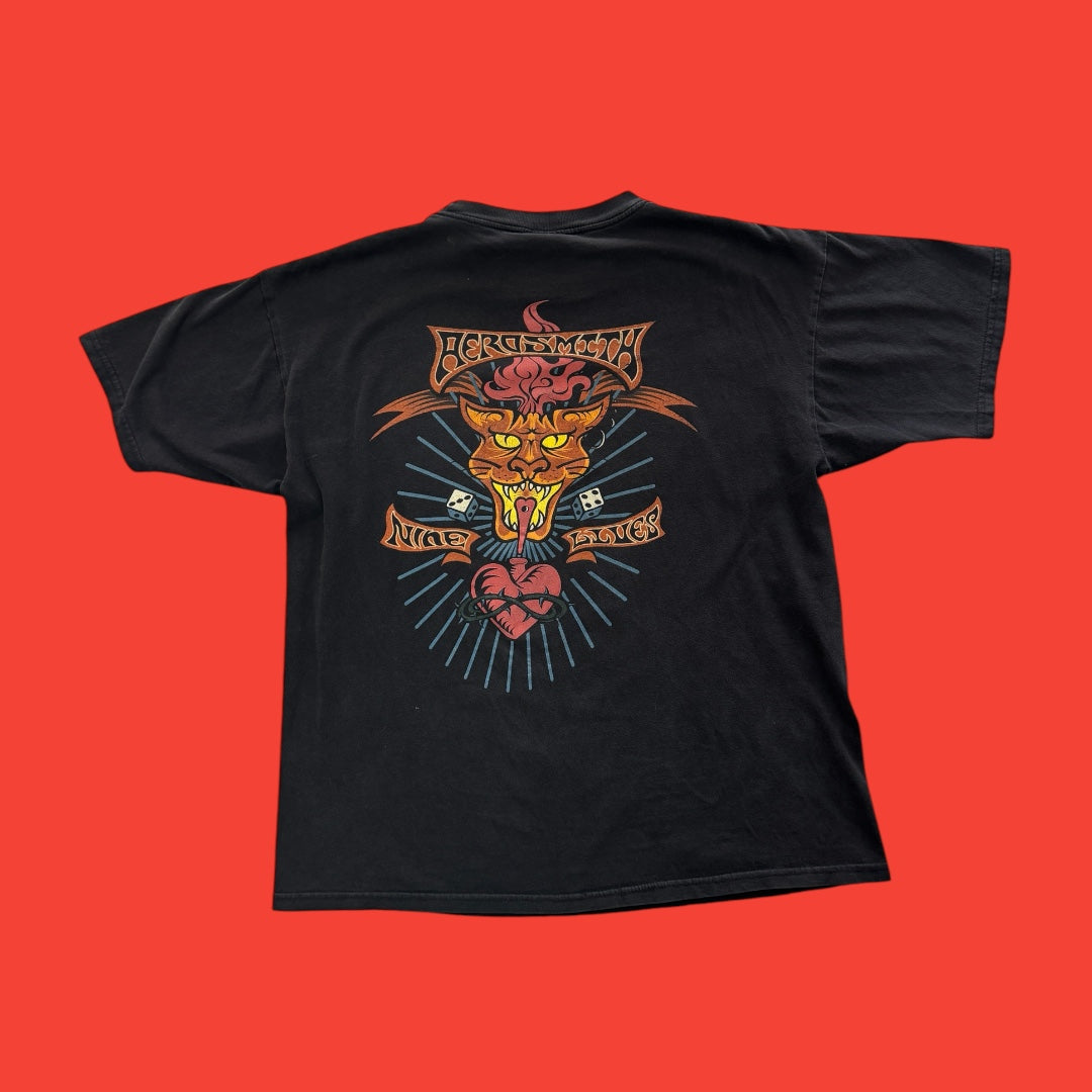 Aerosmith 1997 Nine Lives Giant T-Shirt
