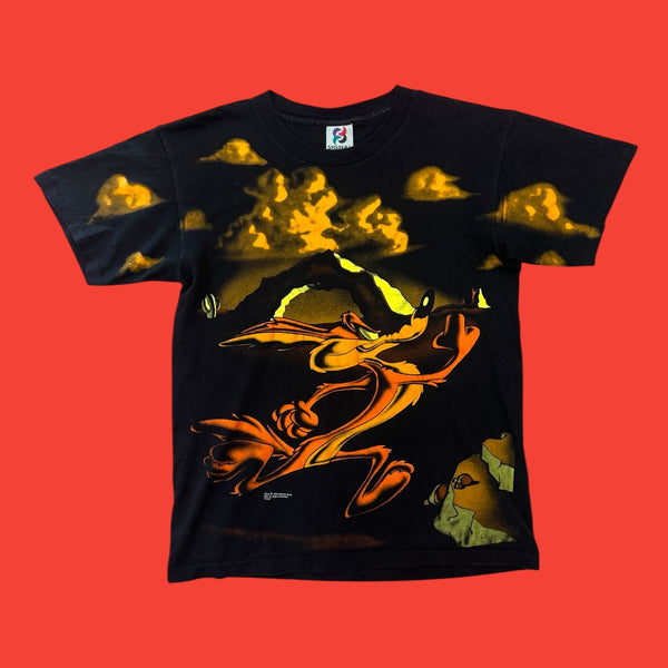 Looney Tunes Coyote & Roadrunner AOP Tee M