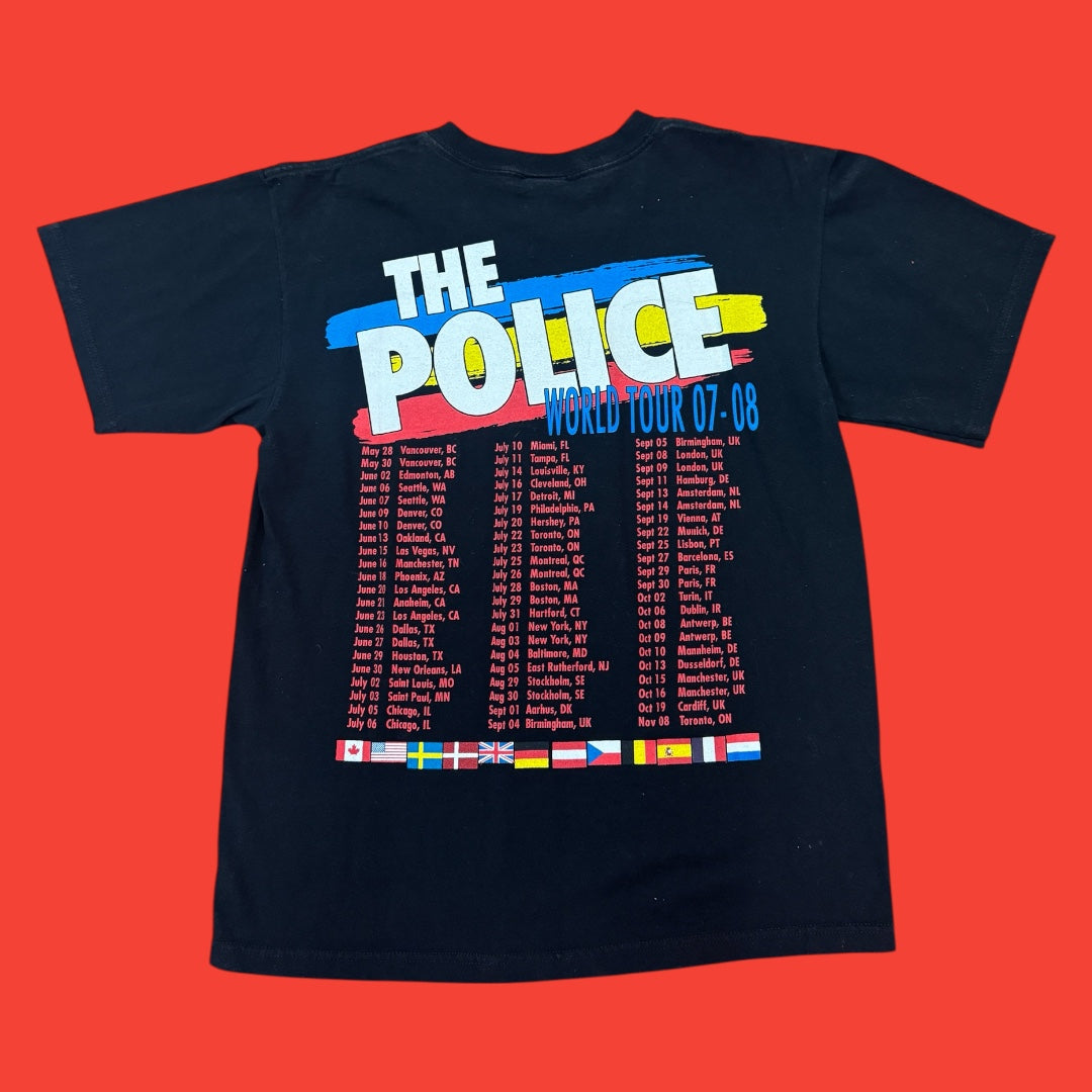The Police World Tour 07-08 T-Shirt XL