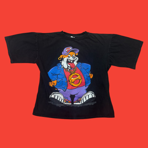 Cartoon Dog Bugle Boy T-Shirt XL