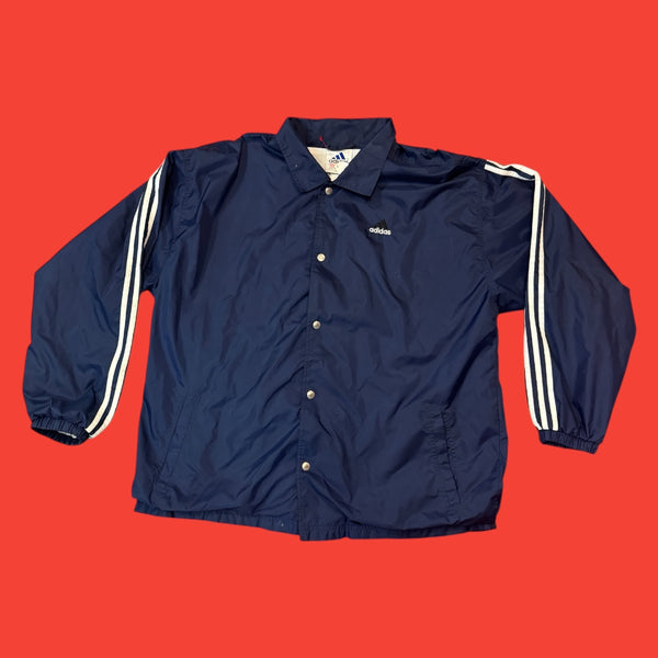 90s Adidas Coach Windbreaker L