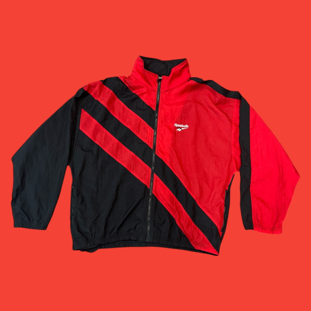 90s Reebok Vector Windbreaker L