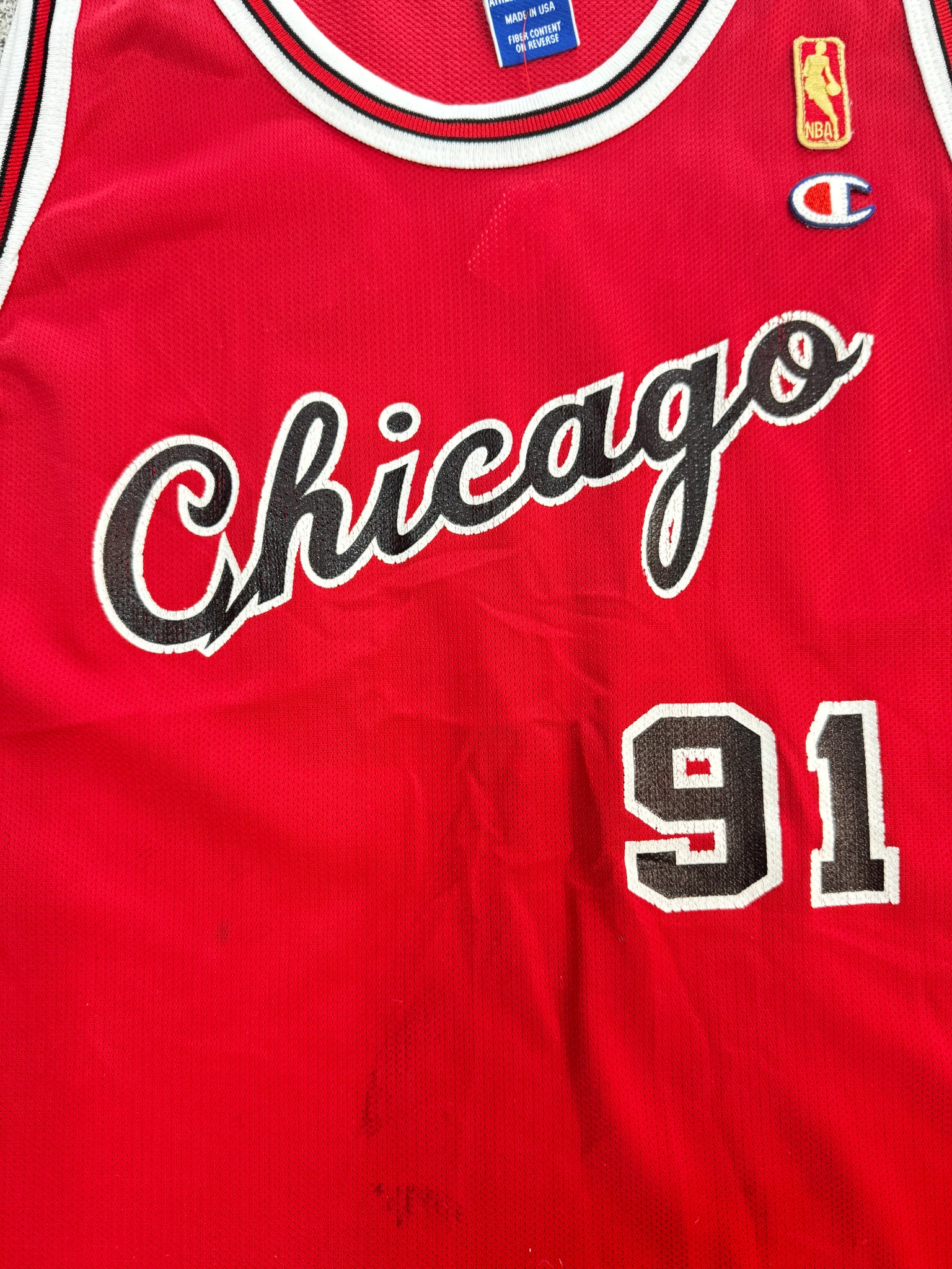 Rodman Chicago Champion Jersey XXL