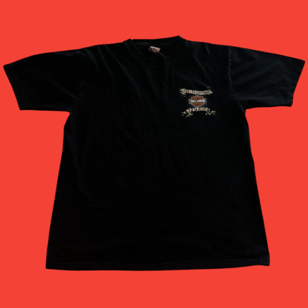 Jamaica Oceanfront Harley Davidson T-Shirt M