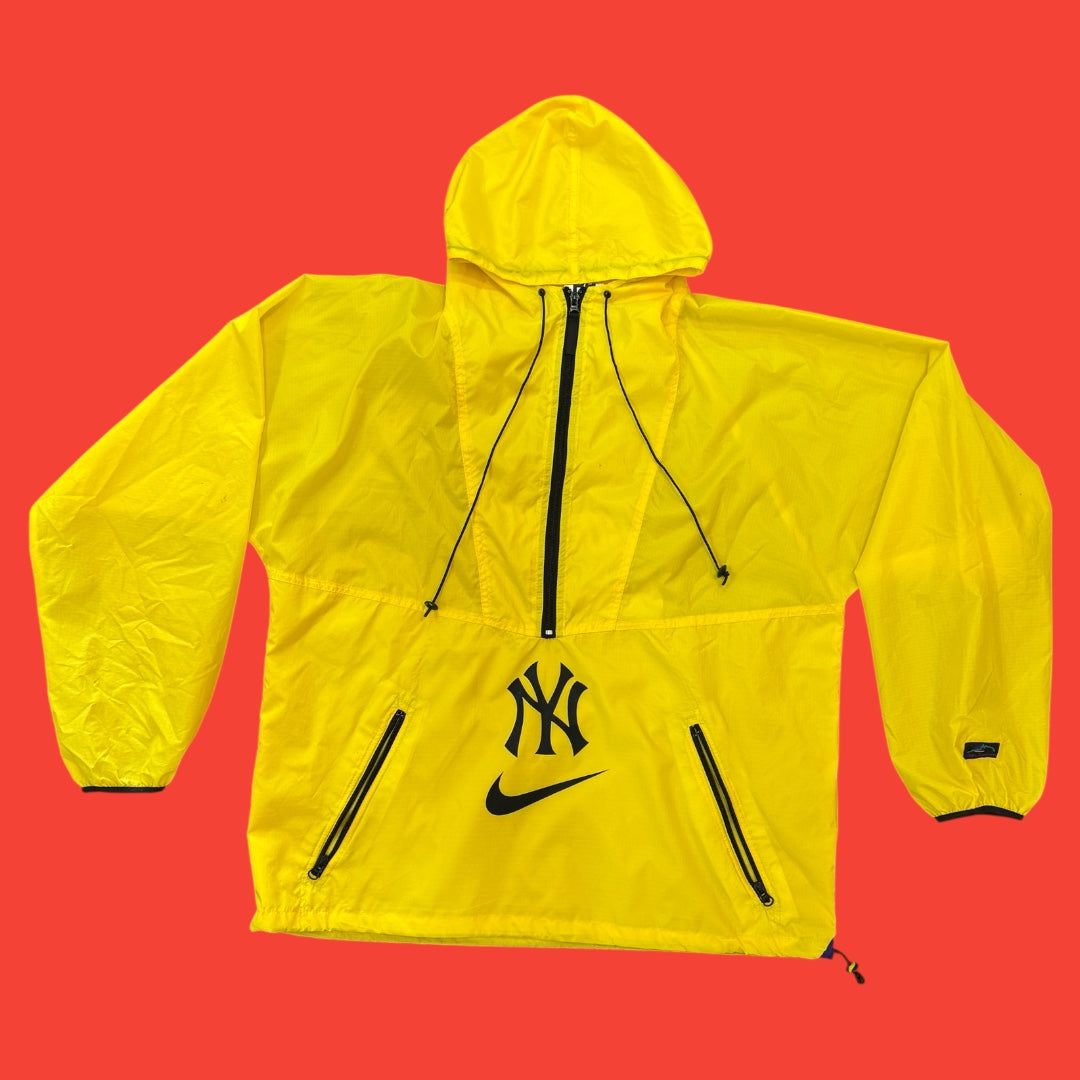 NY Yellow Windbreaker L