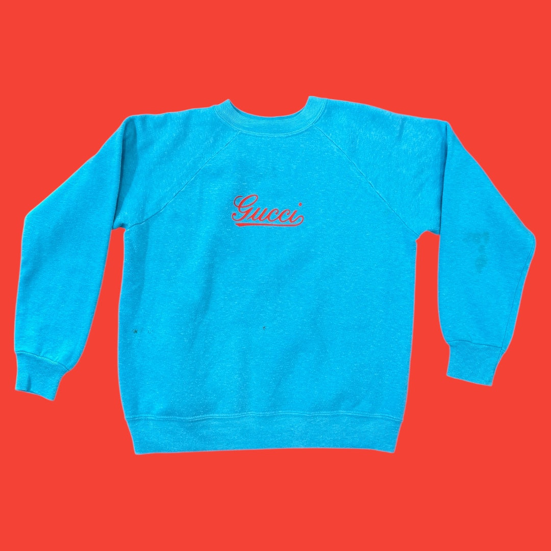 Gucci Blue Crewneck M