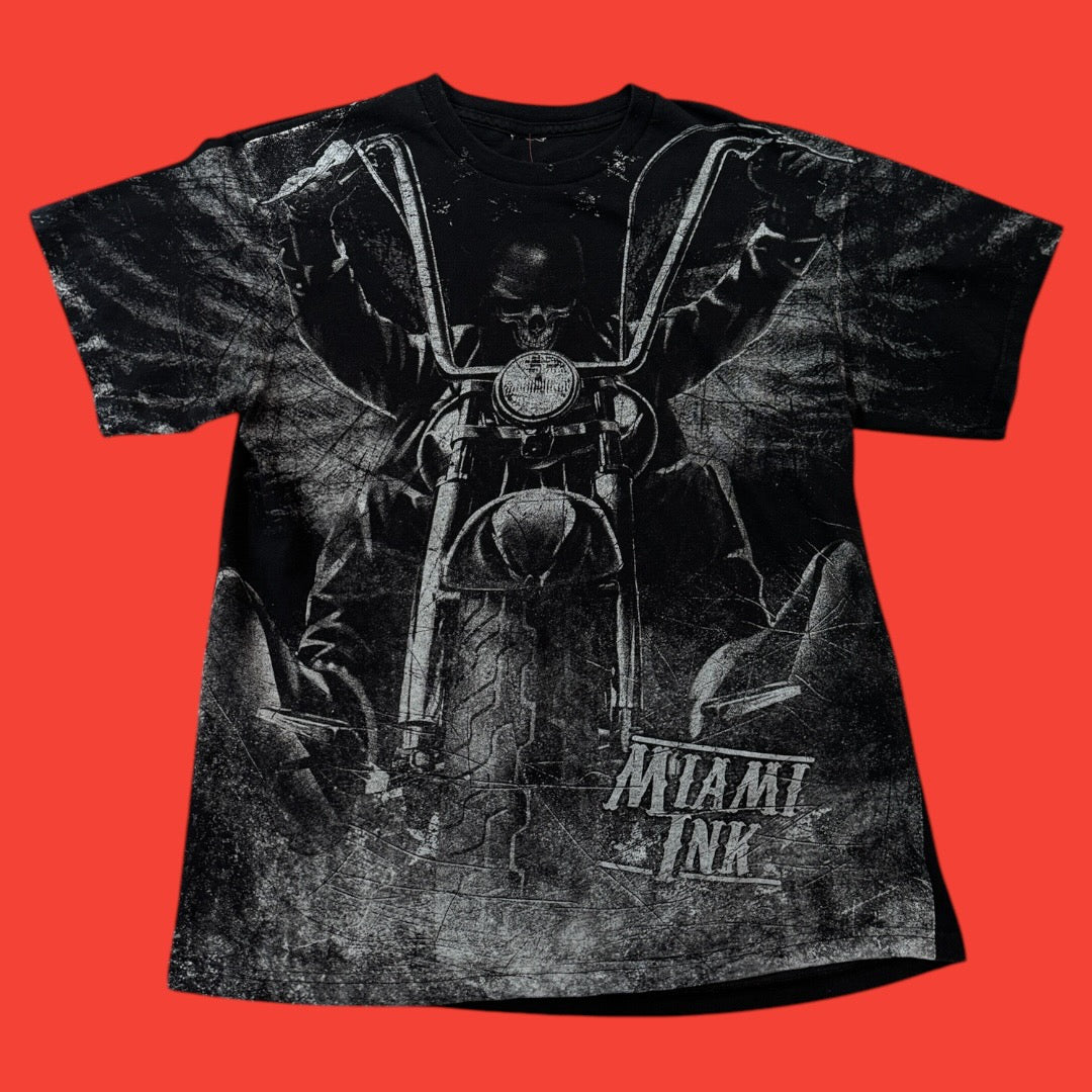 Miami Ink Biker T-Shirt L