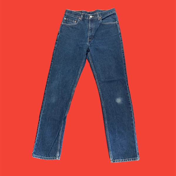Levi’s 505 Dark Wash Denim Jeans 33 X 34