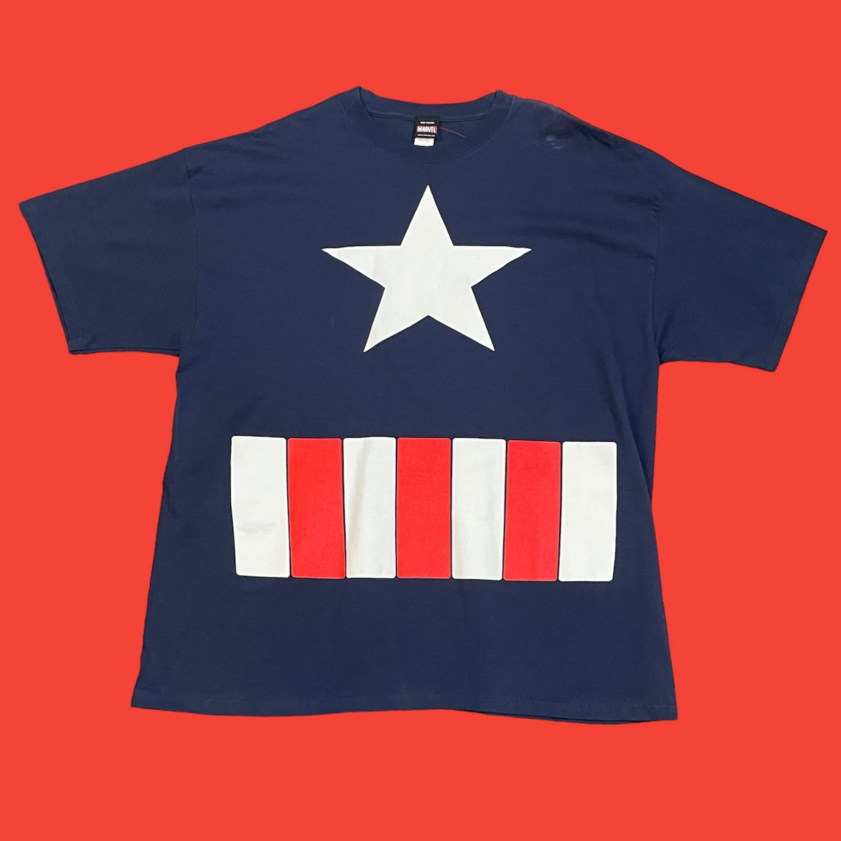 Captain America Body T-Shirt 2XL