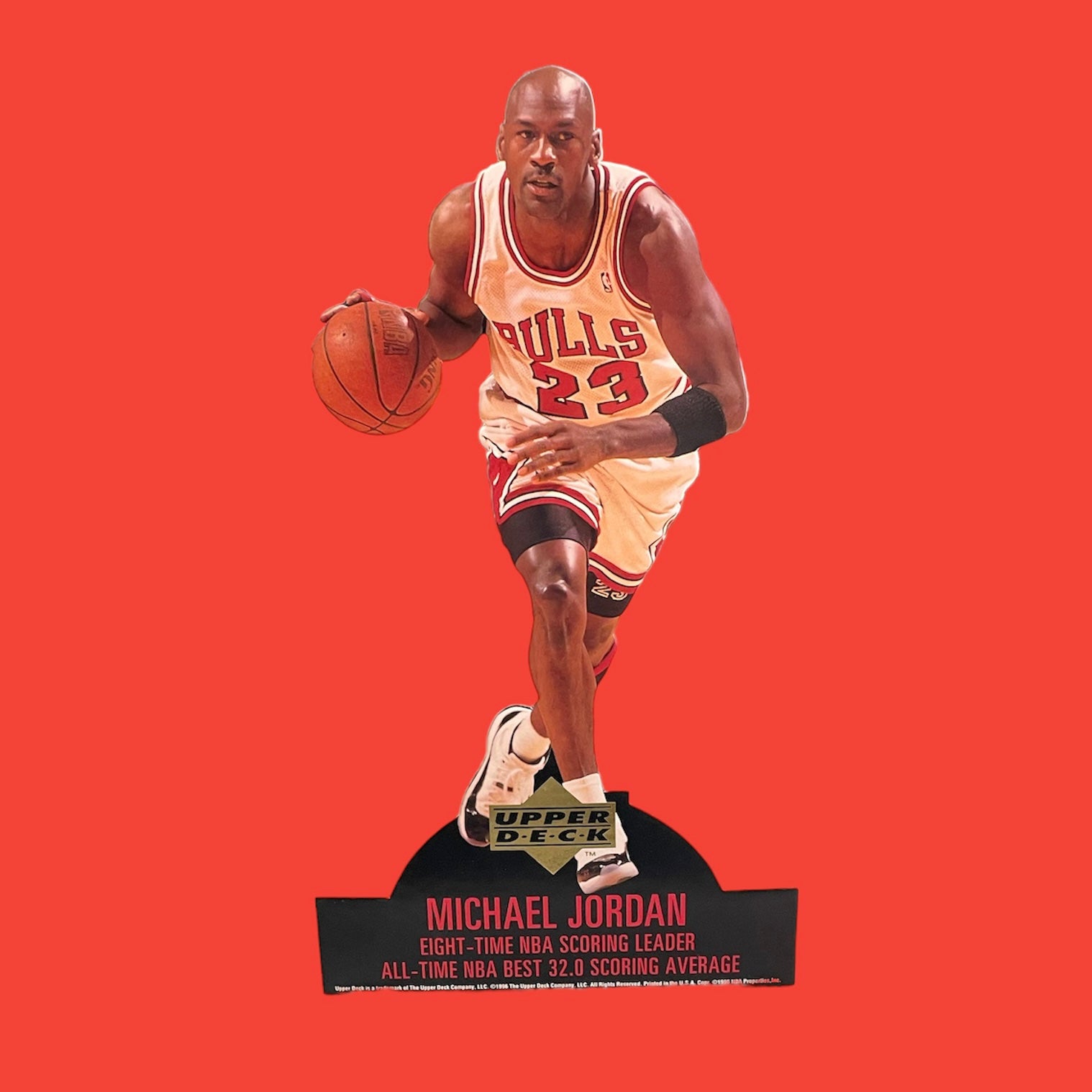 Michael Jordan Upper Deck Mini Standee Figure