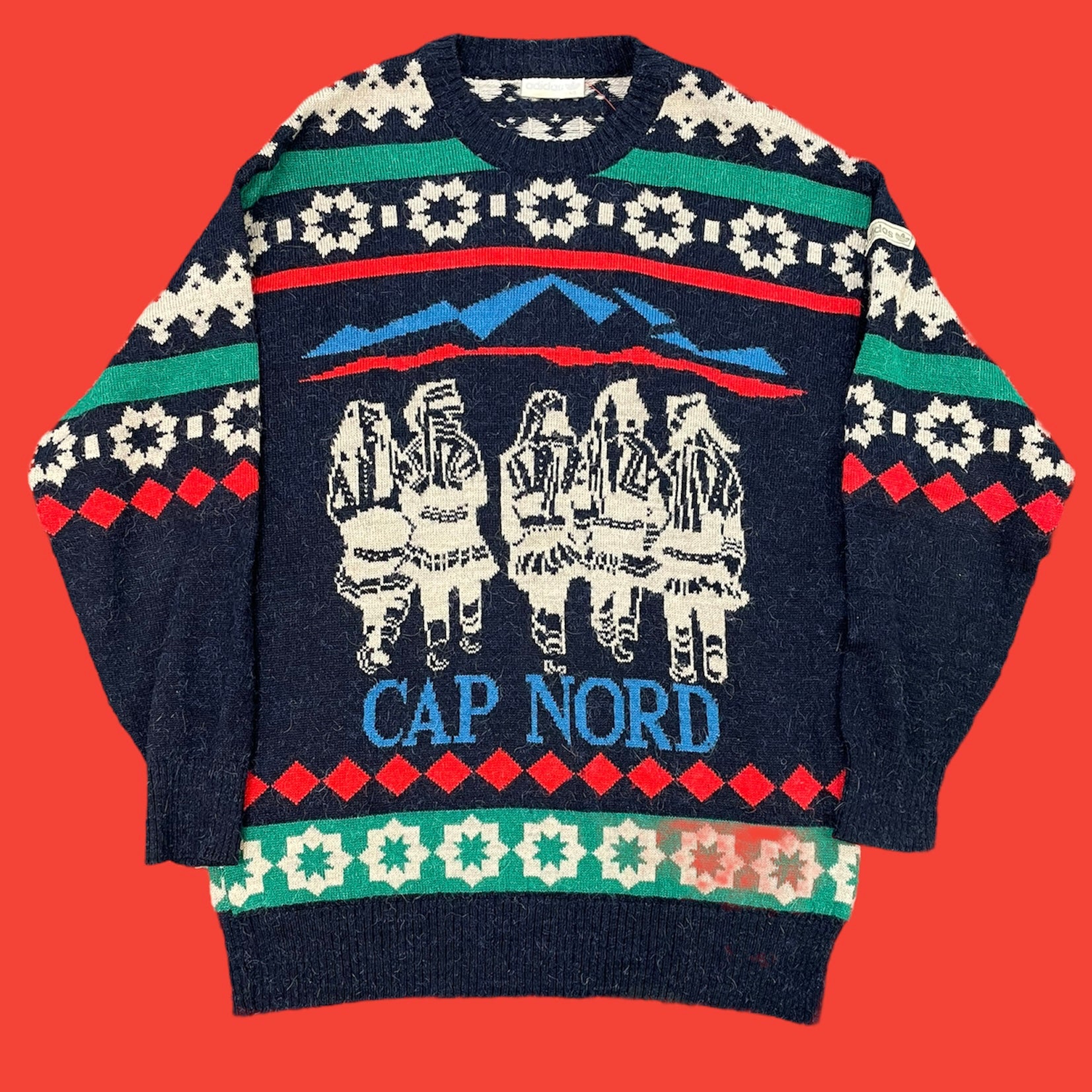 Adidas Cap Nord Wool Sweater XL